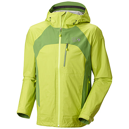 Mountain Hardwear Stretch Capacitor Jacket - Men's-Acid Green-XX-Large