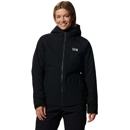 Mountain Hardwear Stretch Ozonic Insulated Jacket - Womens, Black, Small, 2015861010-BLACK-S