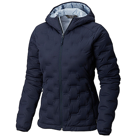 Mountain Hardwear StretchDown DS Hooded Jacket, Dark Zinc, XL, 1732251406-XL