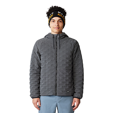 Mountain Hardwear Stretchdown Light Full Zip Hoody - Mens, 007, S, 2077751-007-S