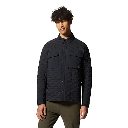 Mountain Hardwear Stretchdown Light Shacket - Mens, 010, M, 2003981-010-M