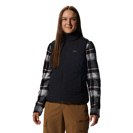 Mountain Hardwear Stretchdown Light Vest - Women's, Black, XL, 2104811-010-XL