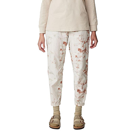 Mountain Hardwear Stryder Mid Rise Pant - Womens, Dark Quartz Nebula Dye Print, Extra Large, 2038661641-XL