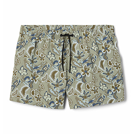 Mountain Hardwear Stryder Swim Short - Womens, Regular, Mantis Green Floral Print, Extra Small, 2038671363-M-XS-R