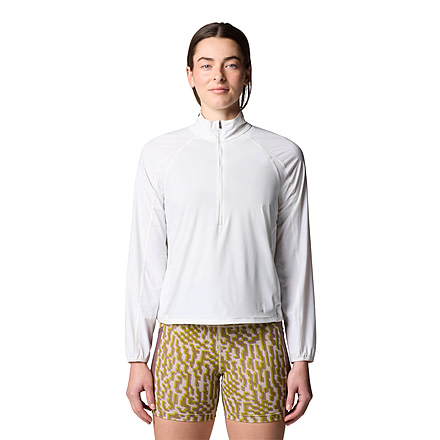 Mountain Hardwear Sunshield 1/2 Zip Top - Womens, Fogbank, XS, 190423062003