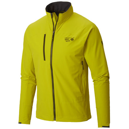 Mountain Hardwear Super Chockstone Full Zip Jacket - Mens-Gingko-Large