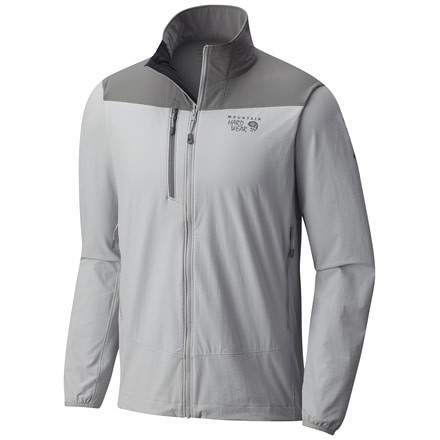 Mountain Hardwear Super Chockstone Jacket - Men's-Grey Ice-X-Large