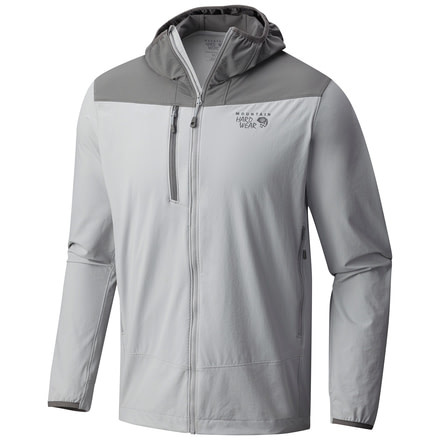 Mountain Hardwear Super Chockstone Jacket - Men's-Grey Ice-Small