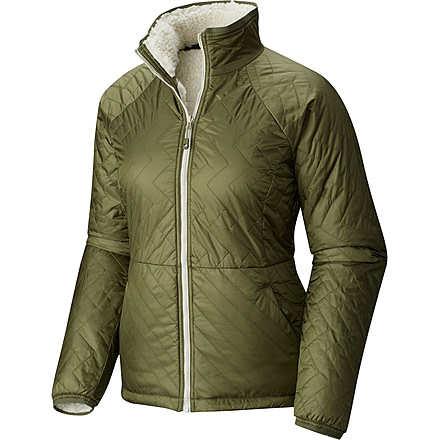 Mountain Hardwear Switch Flip Jacket - Women's-Stone Green/Stone-Small