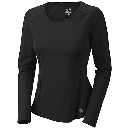 Mountain Hardwear Tephra Trek Long Sleeve Shirt - Women's-Black-X-Small