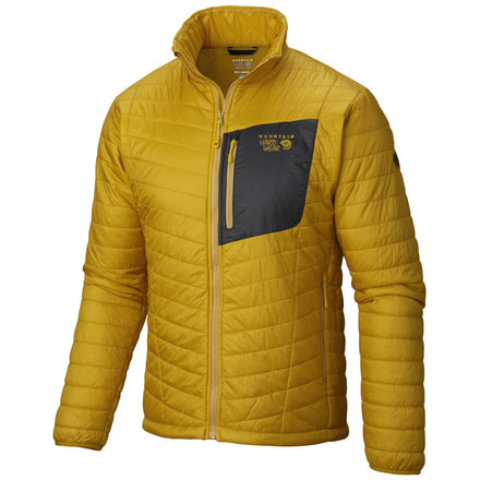 Mountain Hardwear Thermostatic Jacket - Mens-Inca Gold-Small