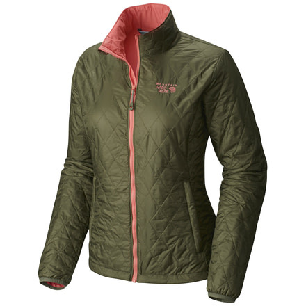 Mountain Hardwear Thermostatic Jacket - Women's-Stone Green-Medium