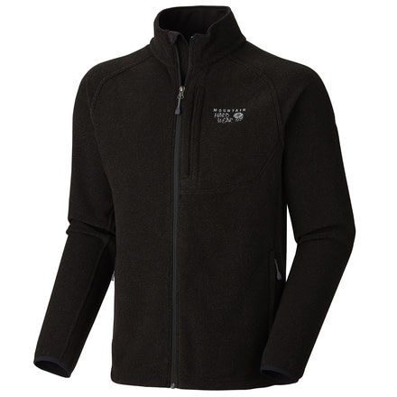 Mountain Hardwear Toasty Tweed Fleece Jacket - Men's-Black-Small