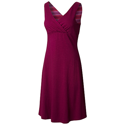 Mountain Hardwear Tonga Solid Dress - Womens-Dark Raspberry-Large