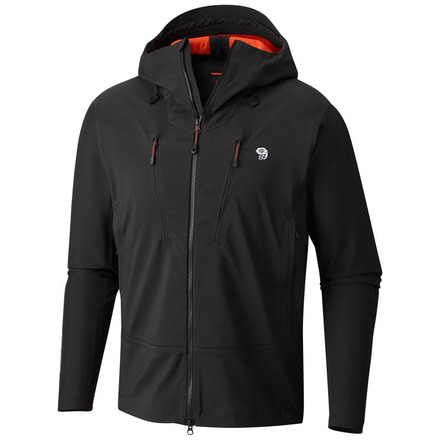 Mountain Hardwear Touren Hooded Jacket - Men's, Stealth Grey, S 1765341006-S