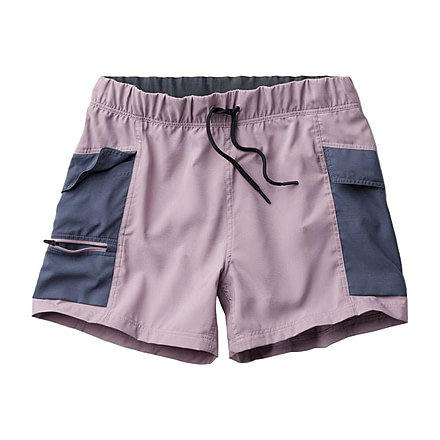 Mountain Hardwear Trail Sender Short - Womens, Daze, Blue Slate, Extra Large, 2067931533-XL
