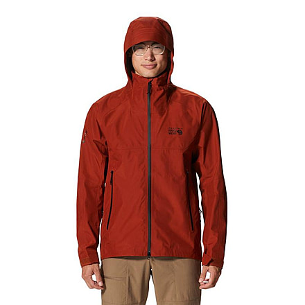 Mountain Hardwear TrailVerse Gore-Tex Jacket - Mens, Dark Copper, Small, 2024561838-S
