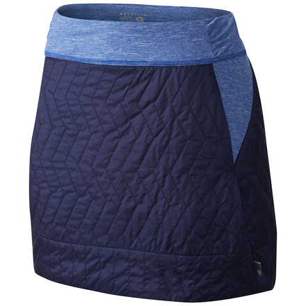 Mountain Hardwear Trekkin Insulated Mini Skirt - Women's-Indigo Blue-Small