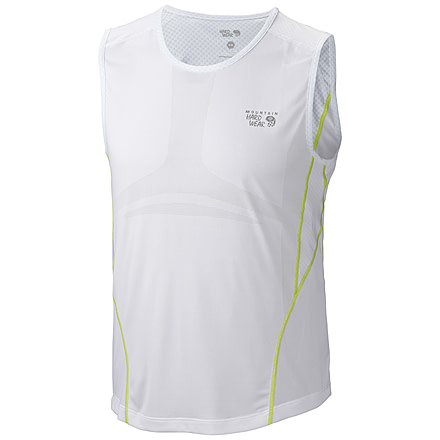 Mountain Hardwear Way2Cool Tank - Men's-White-Large