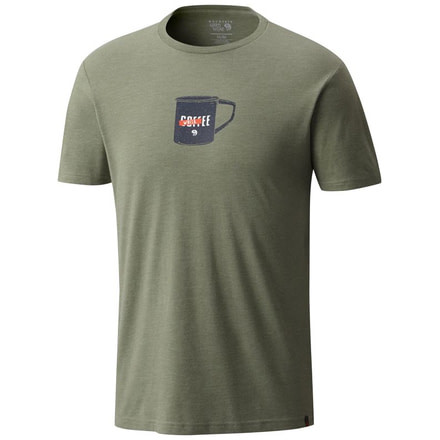 Mountain Hardwear Whiskey Mug Short Sleeve T-Shirt - Men's, Heather Green Fade, M 1764391394-M