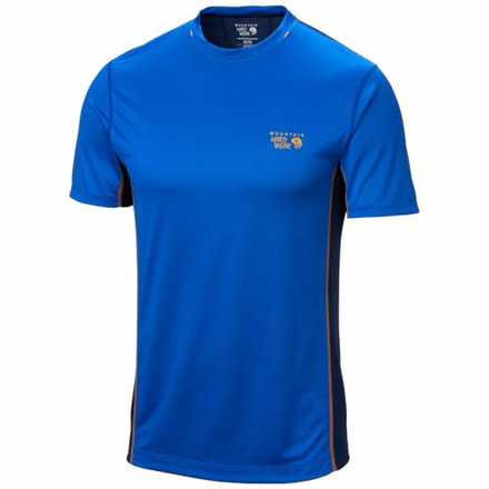 Mountain Hardwear Wicked Lite Short Sleeve T - Men's-Azul/Collegiate Blue-Large