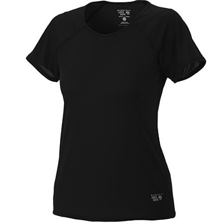 Mountain Hardwear Wicked LIte Short-Sleeve Tee - Women's-Black-Large