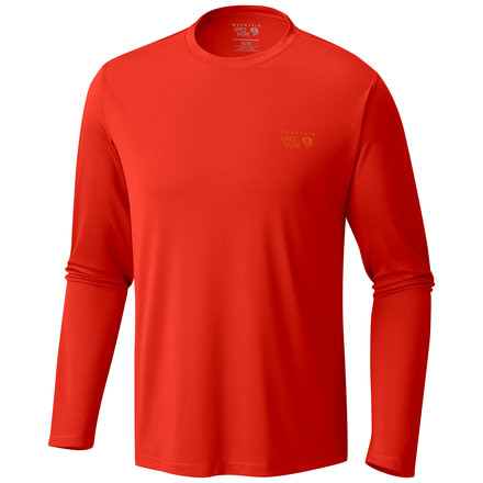 Mountain Hardwear Wicked Long Sleeve T - Men's-State Orange-Large
