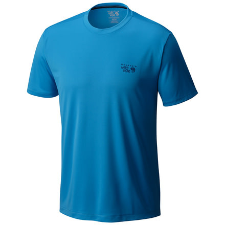 Mountain Hardwear Wicked Short Sleeve T - Men's-Ocean Blue-Medium