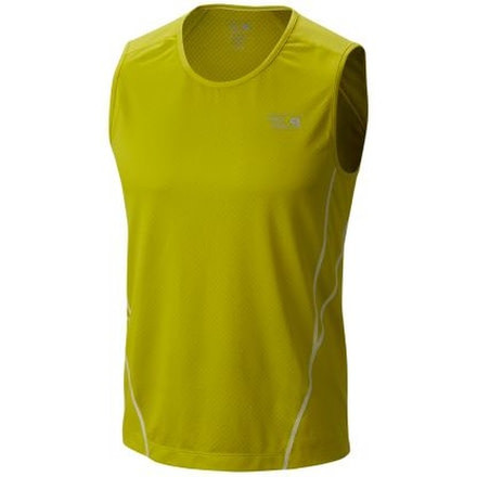 Mountain Hardwear WickedCool Tank - Mens-Ginkgo-Large