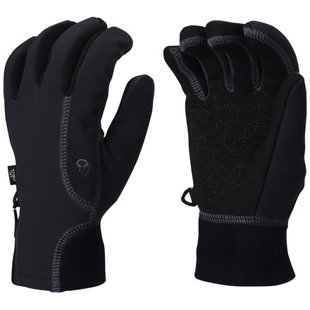 Mountain Hardwear Winter Momentum Running Gloves - Women's-Black-Large