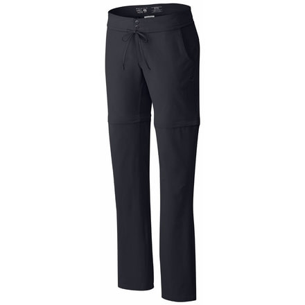 Mountain Hardwear Yuma Convertible Pant - Women's-Black-Regular Inseam-8