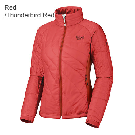 Mountain Hardwear Zonal Jacket Womens - Red/Thunderbird Red-Medium