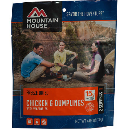 Mountain House Chicken and Dumplings with Vegetables - 2 Servings