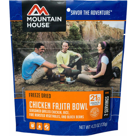 Mountain House Chicken Fajita Bowl - 2 Servings