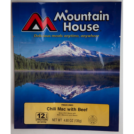 Mountain House Chili Mac w/Beef - 2 Servings