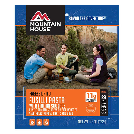 Mountain House Fusilli Pasta with Italian Sausage Food, 53107