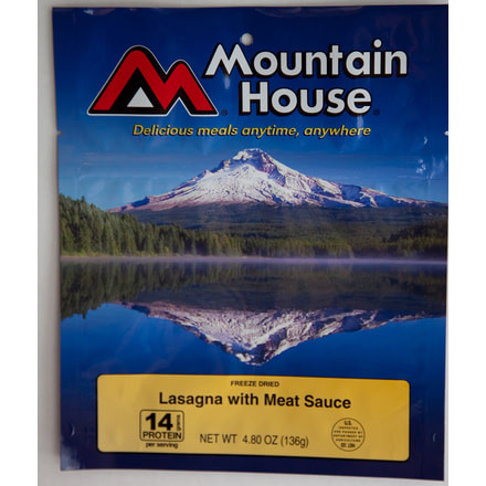 Mountain House Lasagna w/ Meat Sauce - 2 Servings