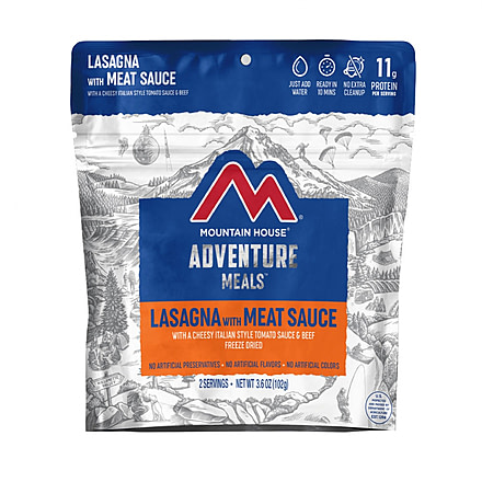Mountain House Lasagna w/Meat Sauce, 55125