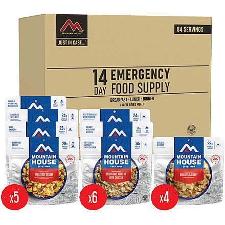 Mountain House 14-Day Emergency Kit Can Total/Kit