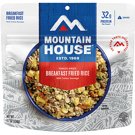 Mountain House Breakfast Fried Rice w/ Turkey Sausage
