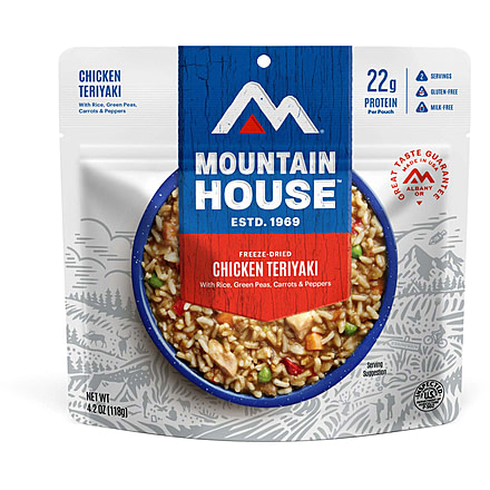 Mountain House Chicken Teriyaki with Rice Pouch