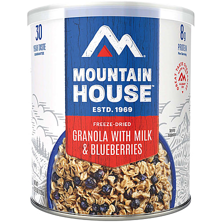 Mountain House Granola with Milk / Blueberries Can