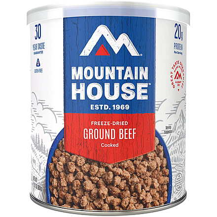 Mountain House Ground Beef, Can