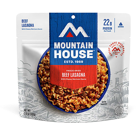 Mountain House Lasagna with Meat Sauce Pouch