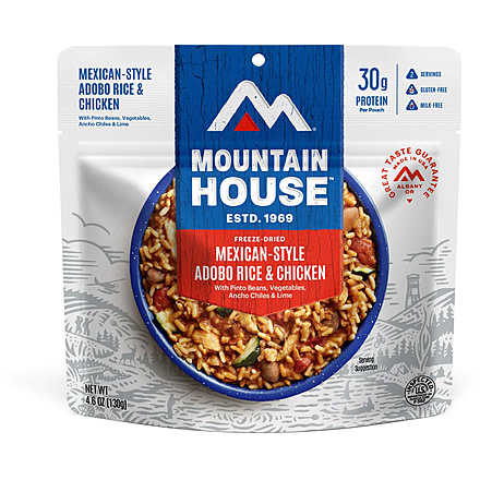 Mountain House Mexican Style Adobo Rice and Chicken Pouch