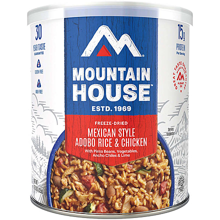 Mountain House Mexican Style Adobo Rice with Chicken Can