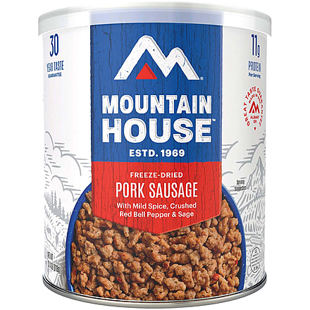 Mountain House Pork Sausage w/Mild Spice Can