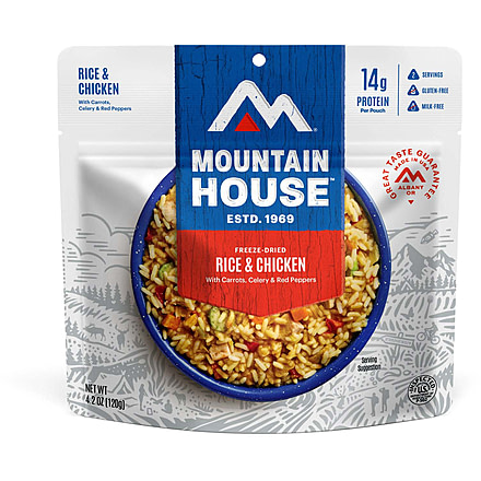 Mountain House Rice and Chicken Pouch