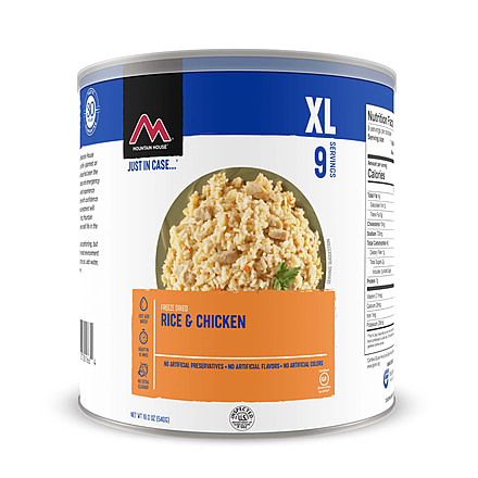 Mountain House Rice &amp; Chicken, 10 Servings, 30166