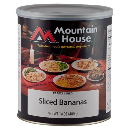 Mountain House Sliced Bananas - Bulk